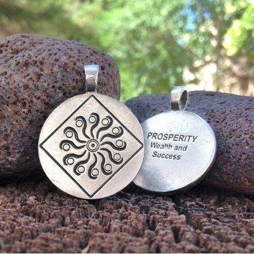 Spell Charm Pewter Pendants by Chris Penczak