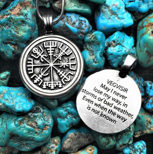 Wayfinder Pewter Pendant on chain