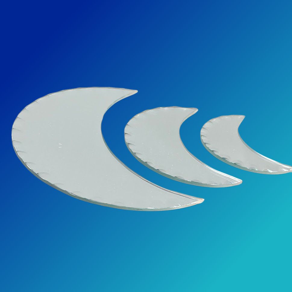 Moon mirrors Crescent Select Size, Size: 3&quot;