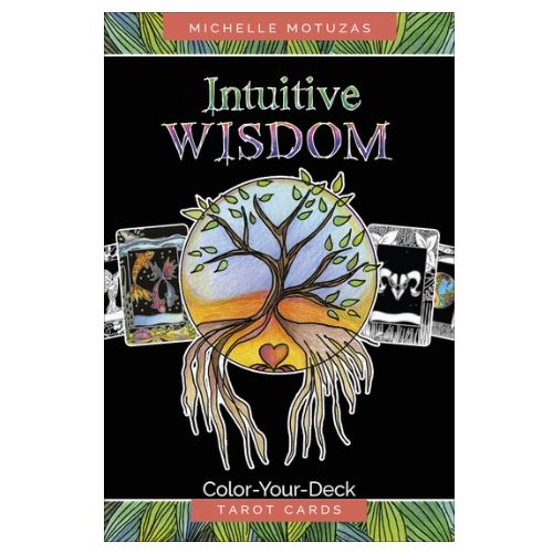 Intuitive Wisdom: Color-Your-Deck Tarot Cards