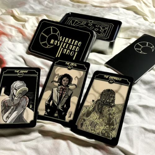Sinking Wasteland Tarot Deck by Pixel Occult