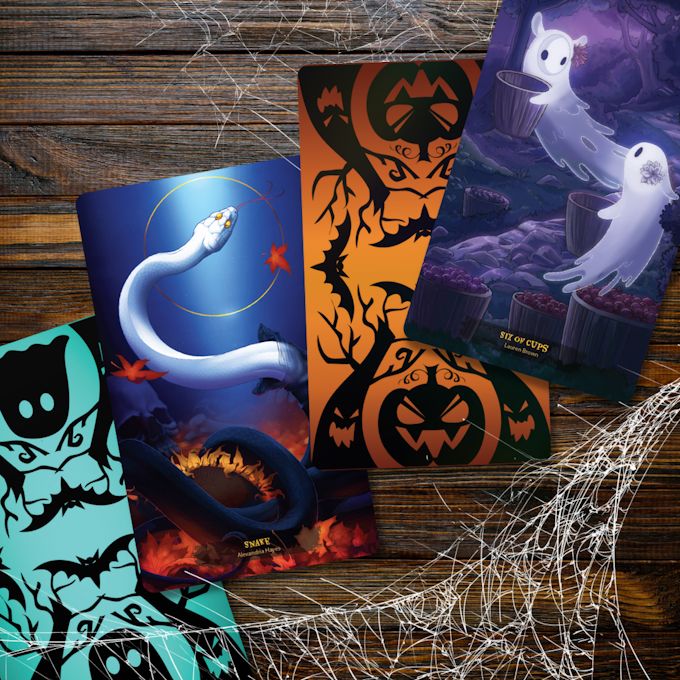 78 Tarot Creatures of the Night Oracle Pocket Size