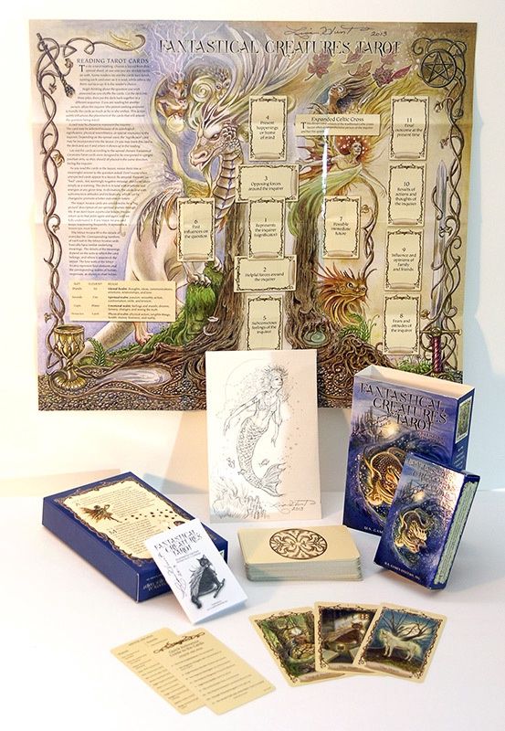 Fantastical Creatures Tarot Kit