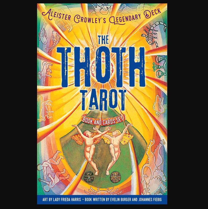 Thoth Tarot Set Book And Cards