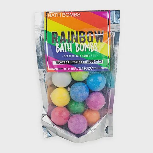 Rainbow Bath Bombs