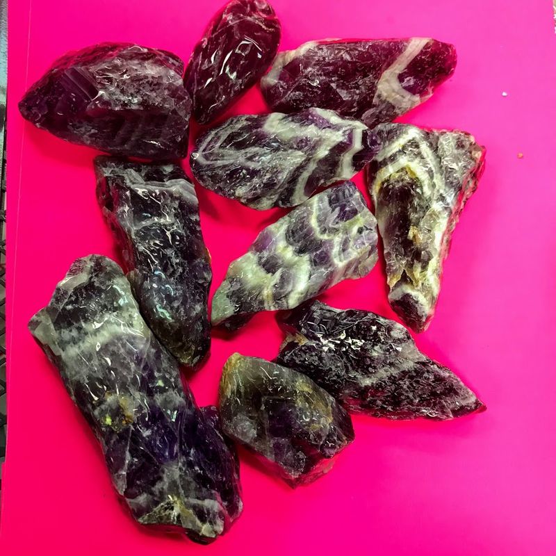 Amethyst Chevron Point 100g