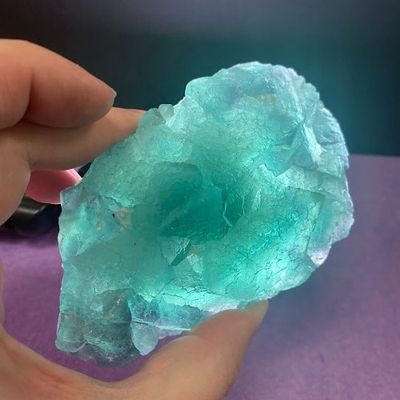 Fluorite Octahedral Green Purple Translucent High Quality Specimen from Zhejiang - Select
