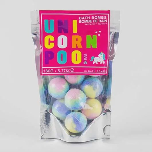 Unicorn Poo Bath Bombs