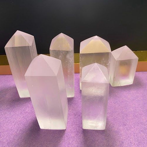 Selenite High Clarity Tower - Select
