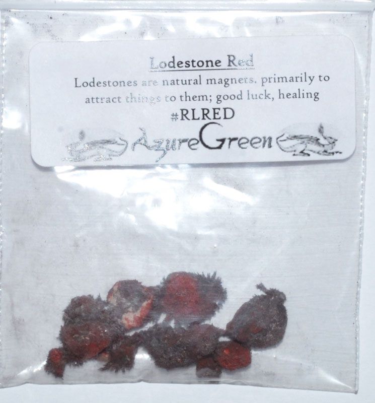 Lodestone Red Rough Stone Pre-Packaged