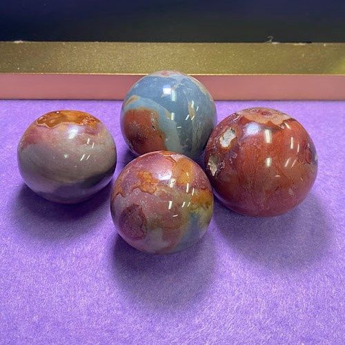 Jasper Polychrome Sphere - Select
