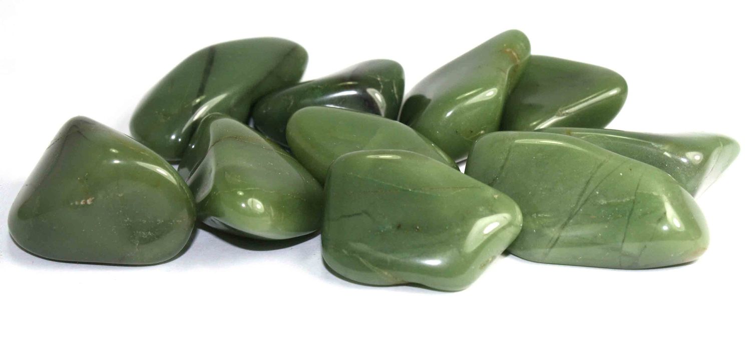 Chert Green Tumbled Stone .5"-.75"