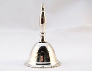 Bell Silver Plated Triple Moon 2.5"