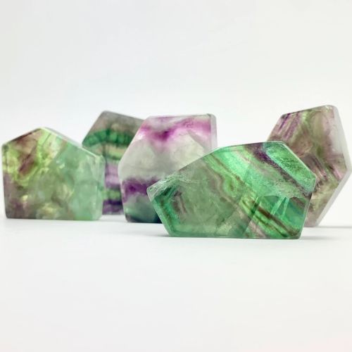 Fluorite Polished Flat Freeform - Select Size