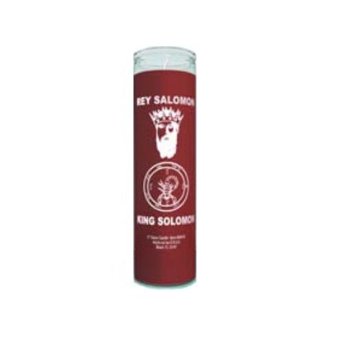 7 Day Candle King Solomon Red Color