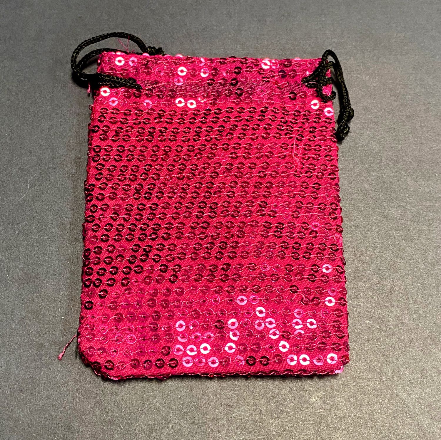 Drawstring bag Sequin Asst&#39;d Colors, Type: Pink