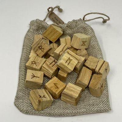 Rune Set Palo Santo Wood