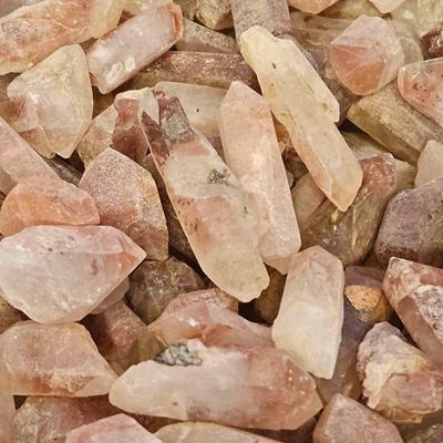 Quartz Hematoid Rough Stone .75"-1.25"
