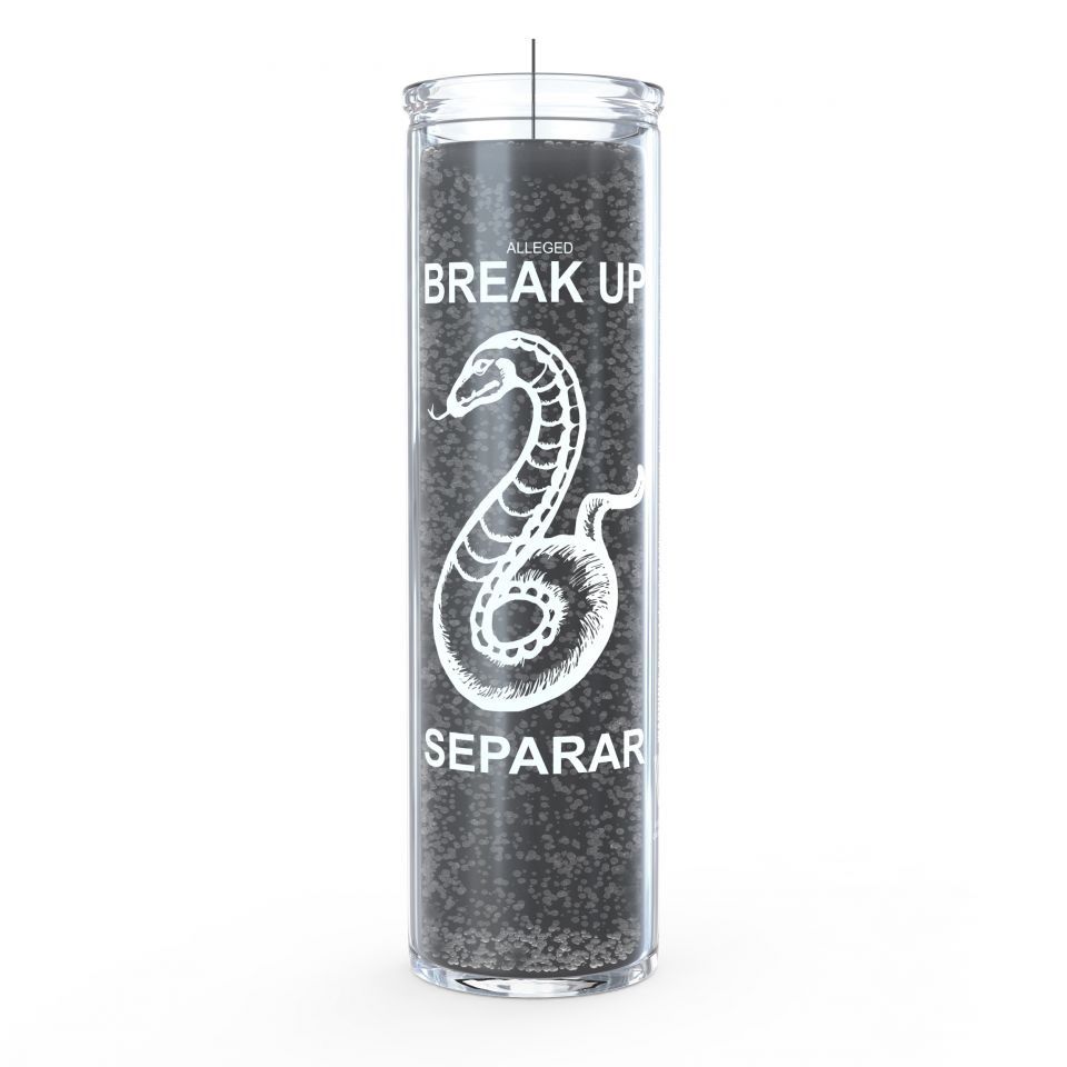 7 Day Candle Break Up Snake Black