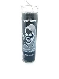 7 Day Candle Against Evil Black