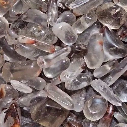 Quartz Lodolite Tumbled Stone - Select Size
