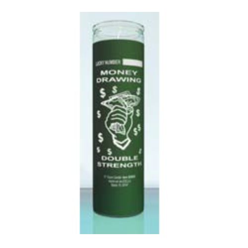 7 Day Candle Mr Money Green