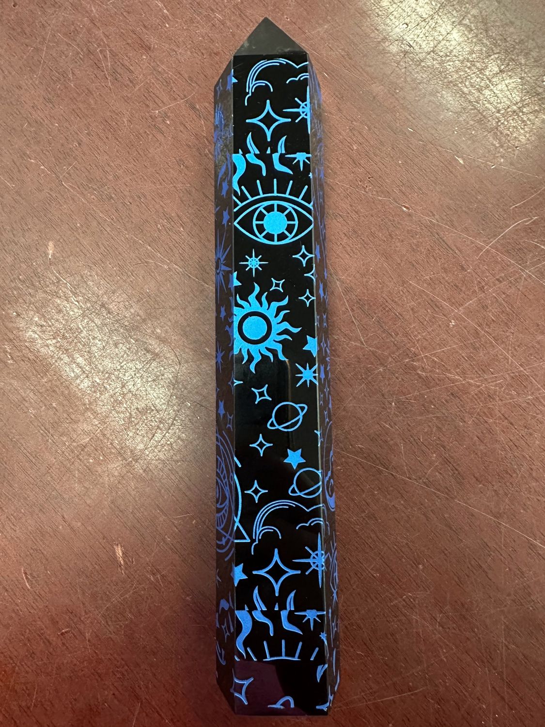 Obsidian Tower, Type: Blue Celestial Print