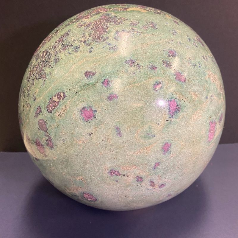 Ruby Fuchsite Sphere 6100g