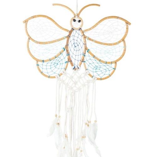 Butterfly Rottan Dreamcatcher