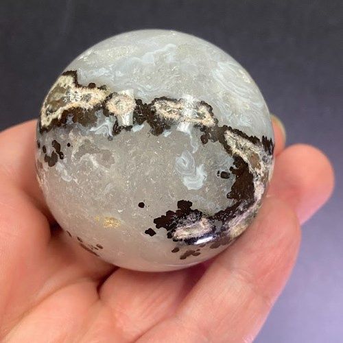 Agate Druzy Sphere High Quality - Select, Type: 240g