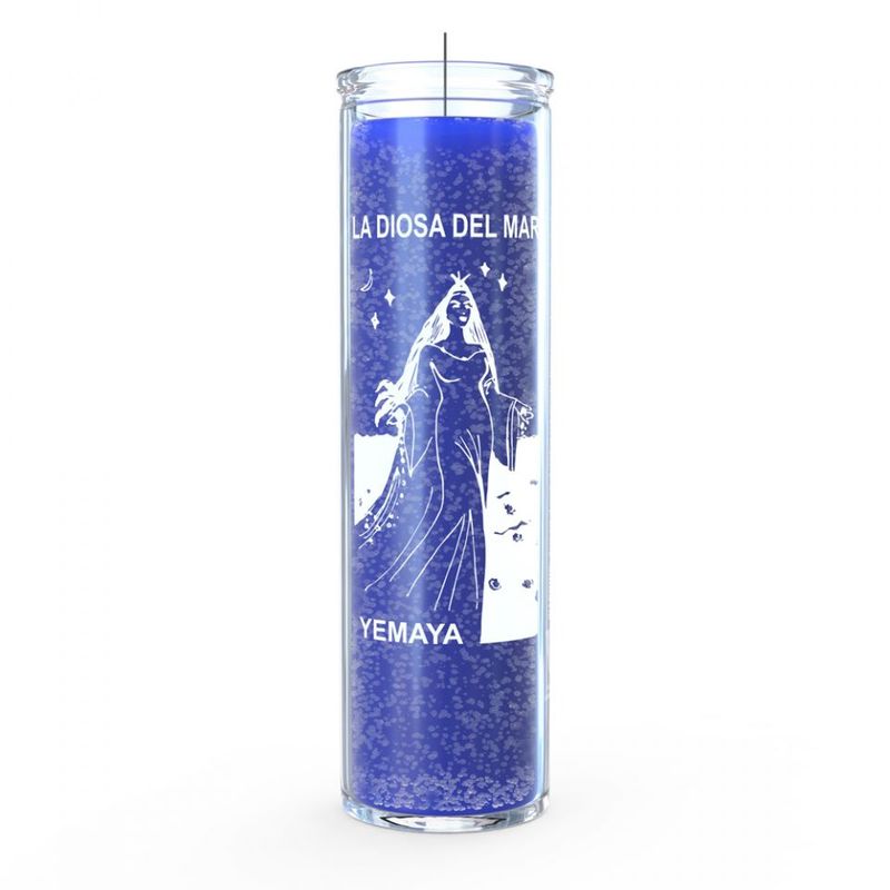 7 Day Candle Yemaya Blue