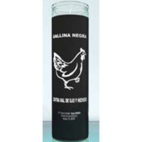 7 Day Candle Black Chicken Black