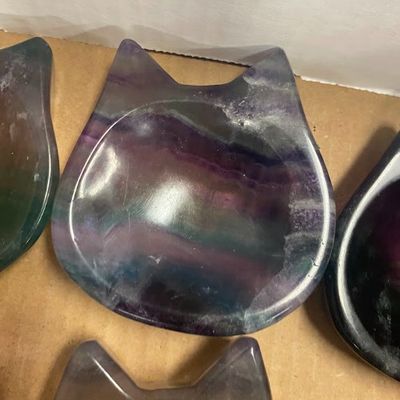 Fluorite Cat Head Bowl - Select