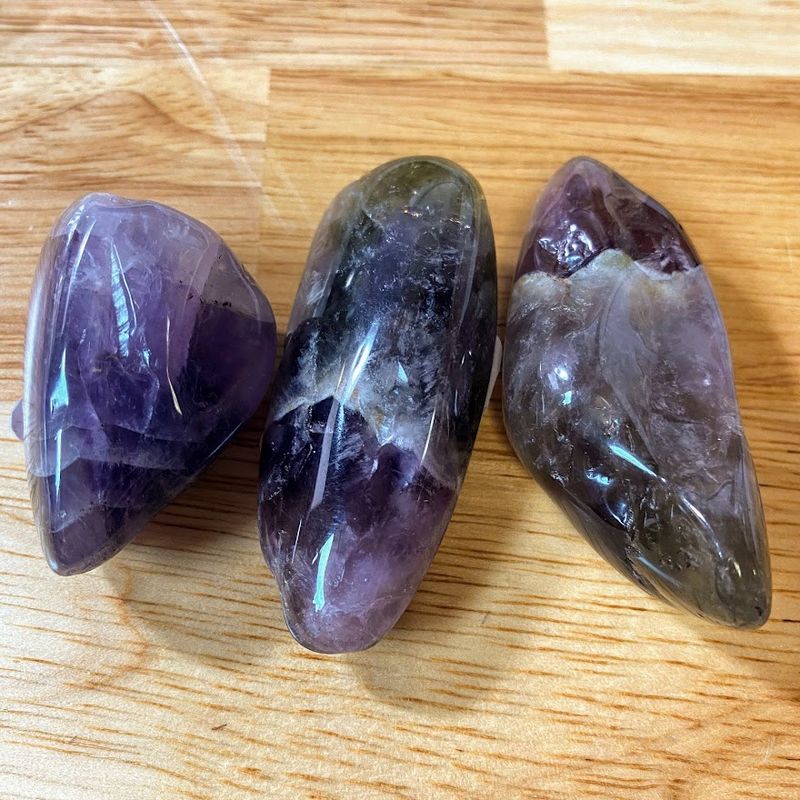 Cacoxenite Grade A Tumbled Stone 1.5&quot;-2.5&quot; | 25-35g