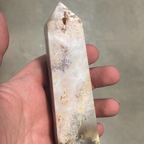 Pink Amethyst + Quartz Tower - Select