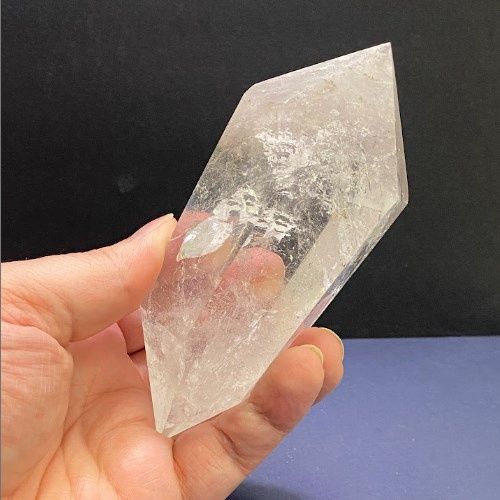 Quartz Clear or Smoky Double Terminated Point