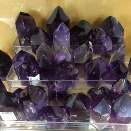Amethyst Grade AAA Tower priced by weight