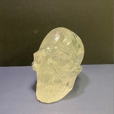 Quartz w/Rutile Inclusions Skull 1595g