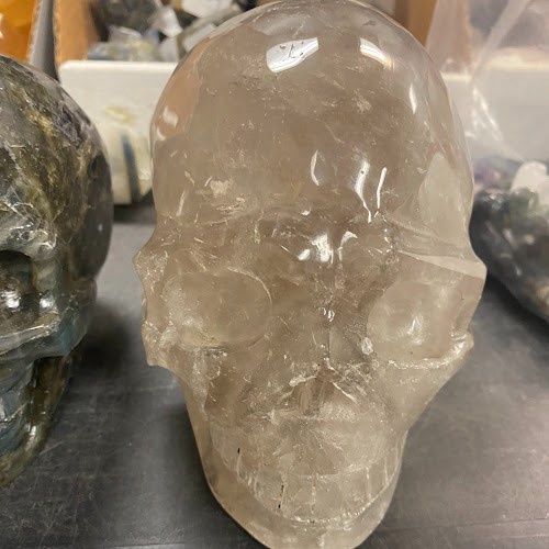 Quartz Smoky Skull 2275g