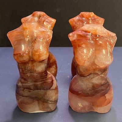 Quartz Hematoid AKA Fire Quartz Female Torso 240-300g