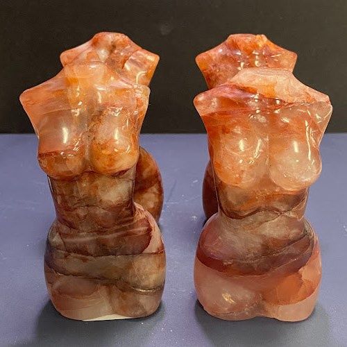 Quartz Hematoid AKA Fire Quartz Female Torso 240-300g