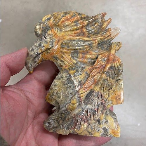 Eagle Head Agate Crazy Lace 575g