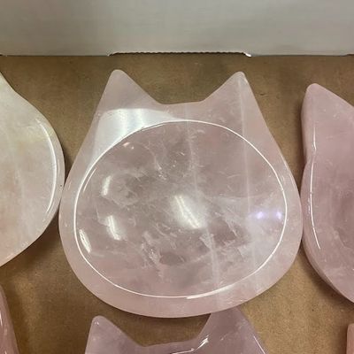 Quartz Rose Cat-Eared Bowl - Select