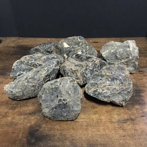 Amber Blue Rough - Select Size
