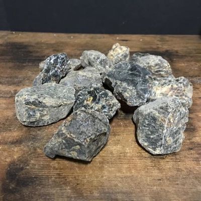 Amber Blue Rough - Select Size