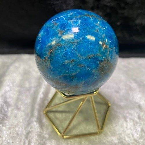 Apatite Blue High Quality Sphere - Select