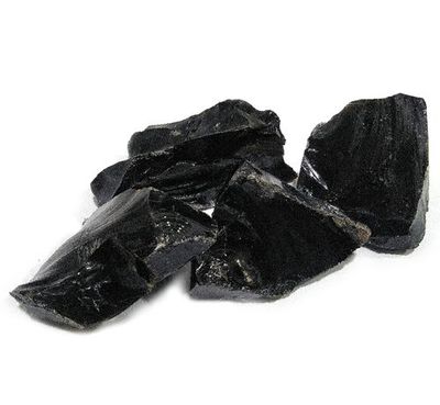 Obsidian Black Rough Stone - Select