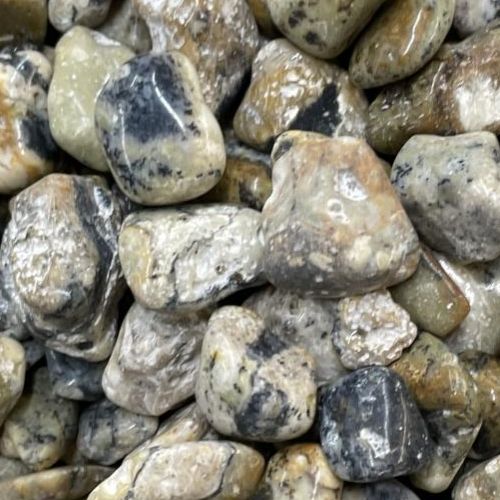 Opal Dendritic Tumbled Stone 1&quot;-1.25&quot;