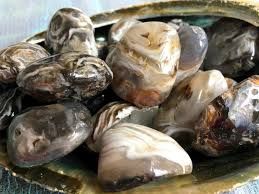 Agate Ocos Tumbled Stone .75"-1"