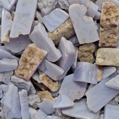 Agate Blue Lace Polished Slices .75"-1.5"